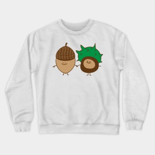 Acorn and chestnut Crewneck Sweatshirt